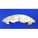 Guitar Part - White Marble Water Buffalo Horn Guitar Armrest