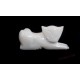 2cm x 5cm x 1cm - Chopsticks holder - Handmade from cattle white horn - Trapeziumshape shape
