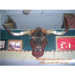 Full Pair Supper Buffalo Horn for Black Powder Holder