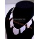 Exquisite Handmade Organic Horn & Silver Pendant Necklace