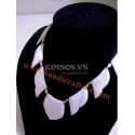 Exquisite Handmade Organic Horn & Silver Pendant Necklace