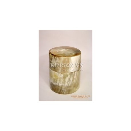 Combo Napkin: 6 Dragon-fly napkin marble cow horn with Brocade box