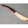 Letter opener rosewood handle and water buffalo bone