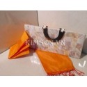 Mutter der Perle Tasche und Griff Horn