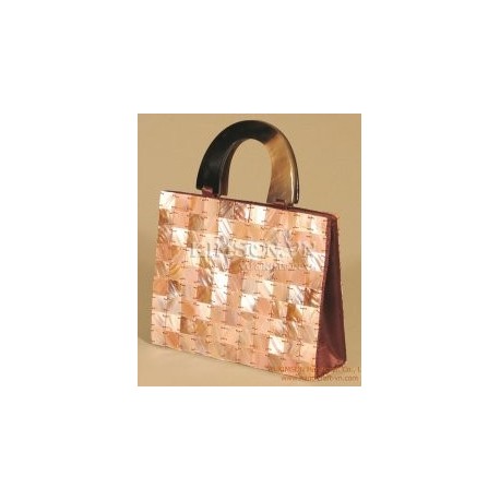 Combo Napkin: 6 Dragon-fly napkin marble cow horn with Brocade box