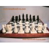3" Classical Chess and chessboard normal style