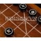 Китайские шахматы выполнены из черного буйвола Рога (НЕТ INLAY ЖЕМЧУЖИНА)