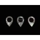 Guitar pic accessories handmade from mother of pearl