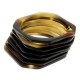 Natural circle horn necklace - Model 0009