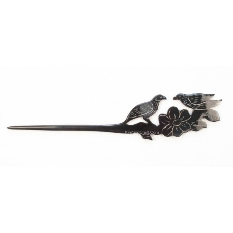 Birds Organic Horn Hair Stick