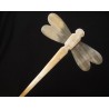 Dragonfly Organic Horn Hair Stick