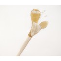 Blume Bio Horn & Knochen Haare Stick