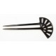 Fan Doppel-Stick Bio Horn Haar Stick