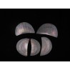 Raw Black Mother Of Pearl - Made From Lip Of Pearl