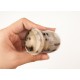 Shaving brush - Code 115 - White & brown color