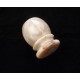 Shaving brush - Code 085 - White & brown color
