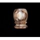 Shaving brush - Code 085 - White & brown color