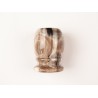 Shaving brush - Code 113 - White & brown color