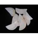 Raw White Mother Of Pearl - Made From Lip Of Pearl