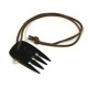 Genuine Horn Comb - Rake Style - Small Size - 83 x 48 mm (3.26 x 1.88 Inch)