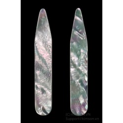 Ручной воротник из белого пребывание перламутром